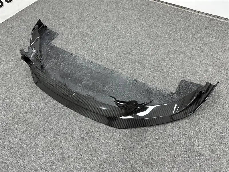 7D Style Carbon Fiber Front Lip Bumper Spoiler for  MC20 Body Kit